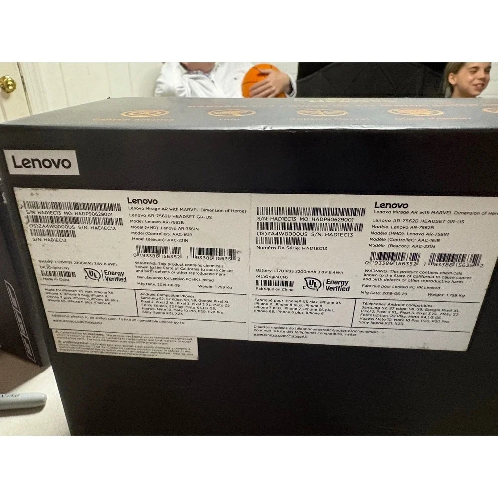 Lenovo Mirage AR Marvel Dimension of Heroes Augmented Reality Headset